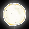 Quesadilla neon sign with RGB lighting white