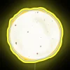 Quesadilla neon sign with vibrant RGB yellow – mouthwatering dish