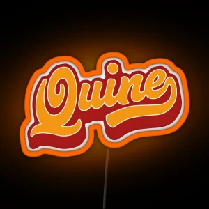 Quine Doric Dialect Scottish RGB Neon Sign