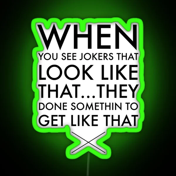 Quote RGB Neon Sign