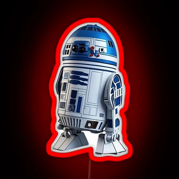 R2D2 RGB Neon Sign