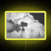 rgb-neon-sign-of-an-RAAF-EA-18G-Growler-jet-fighter-in-vibrant-yellow