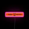Neon sign showing RGB colors for Rabbit Protocol by Lobotomy Corporation.