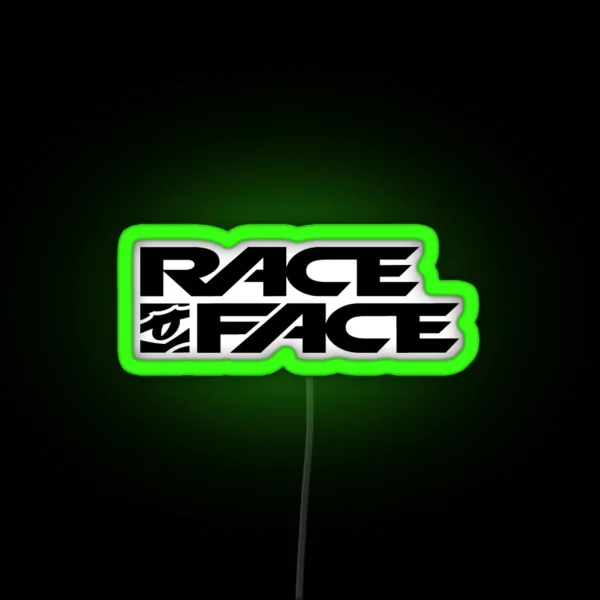 Race Face Led RGB Neon Sign
