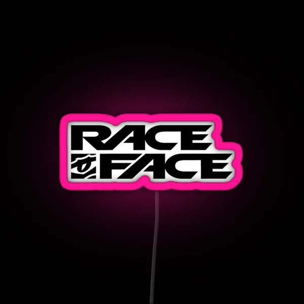 Race Face Led RGB Neon Sign