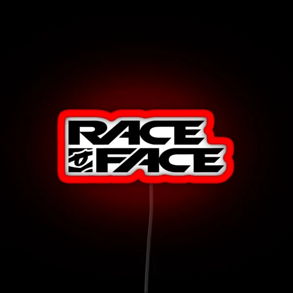 Race Face Led RGB Neon Sign