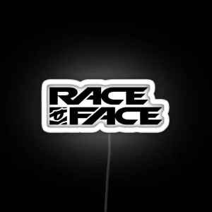 Race Face Led RGB Neon Sign