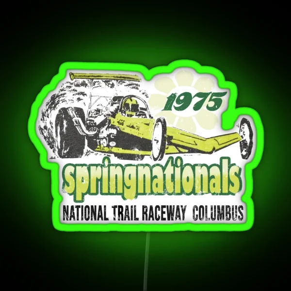 Racing 1975 RGB Neon Sign