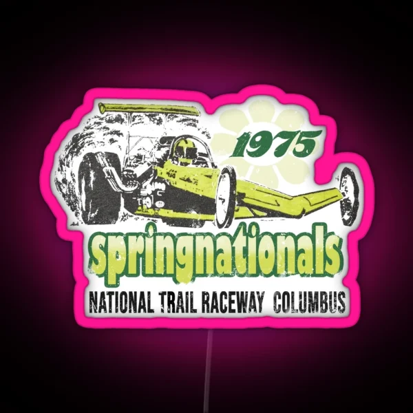Racing 1975 RGB Neon Sign