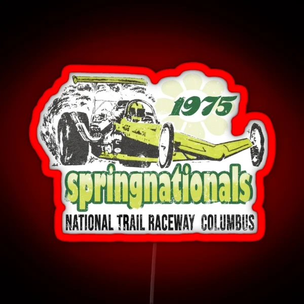 Racing 1975 RGB Neon Sign