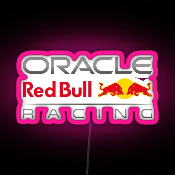 Racing Moto Oracle RGB Neon Sign