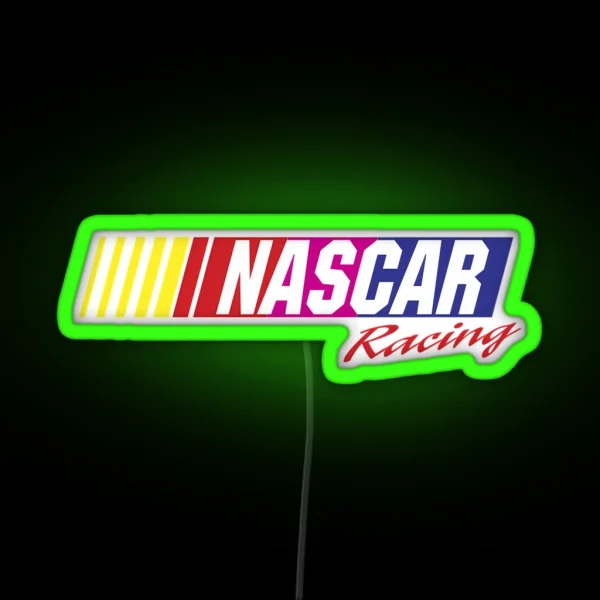 Racing Nascar Cool RGB Neon Sign