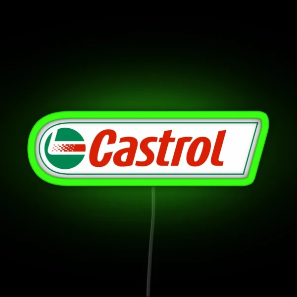 Racing Oil RGB Neon Sign