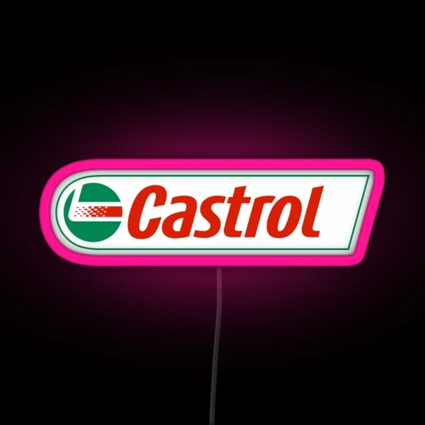 Racing Oil RGB Neon Sign
