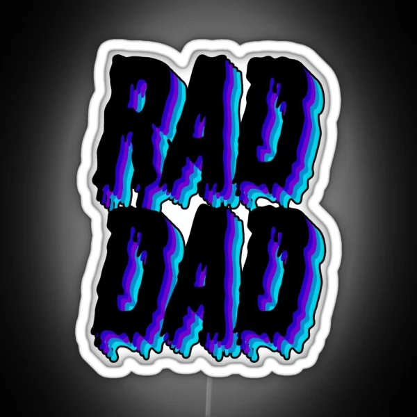 Rad Dad RGB Neon Sign