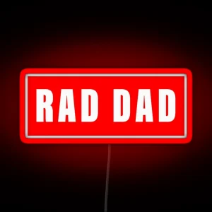 RAD DAD RGB Neon Sign