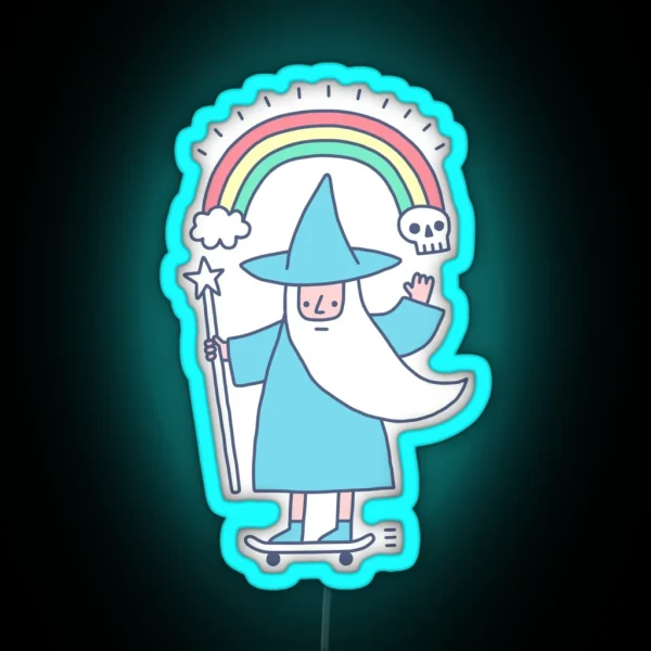 Rad Wizard RGB Neon Sign