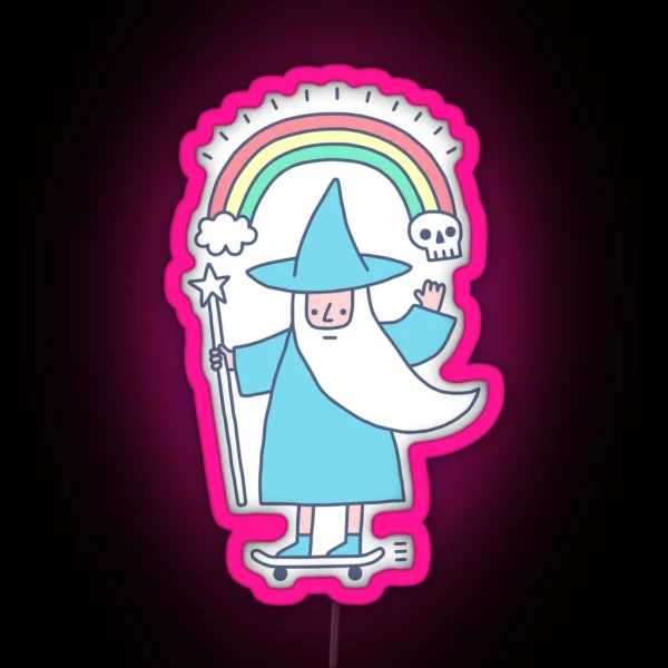 Rad Wizard RGB Neon Sign