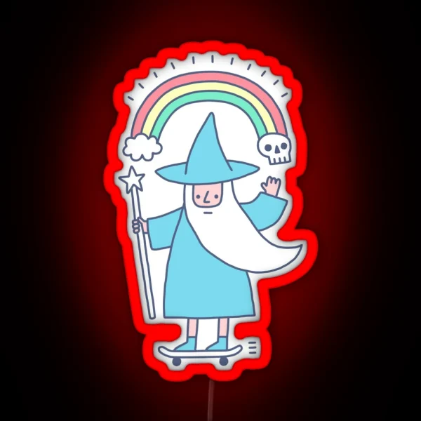 Rad Wizard RGB Neon Sign