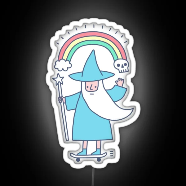 Rad Wizard RGB Neon Sign