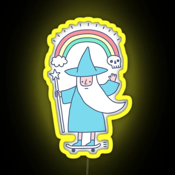 Rad Wizard RGB Neon Sign