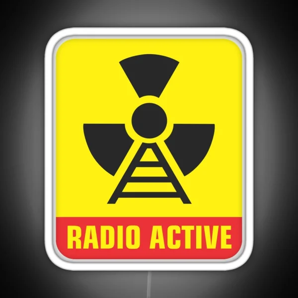 Radio Active Amateur Radio Operator RGB Neon Sign