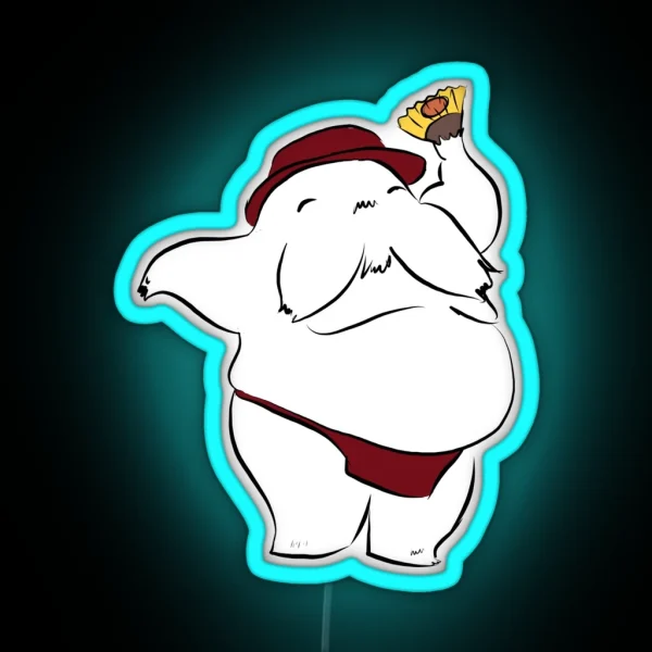 Radish Spirit Celebration RGB Neon Sign