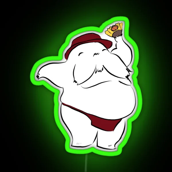 Radish Spirit Celebration RGB Neon Sign