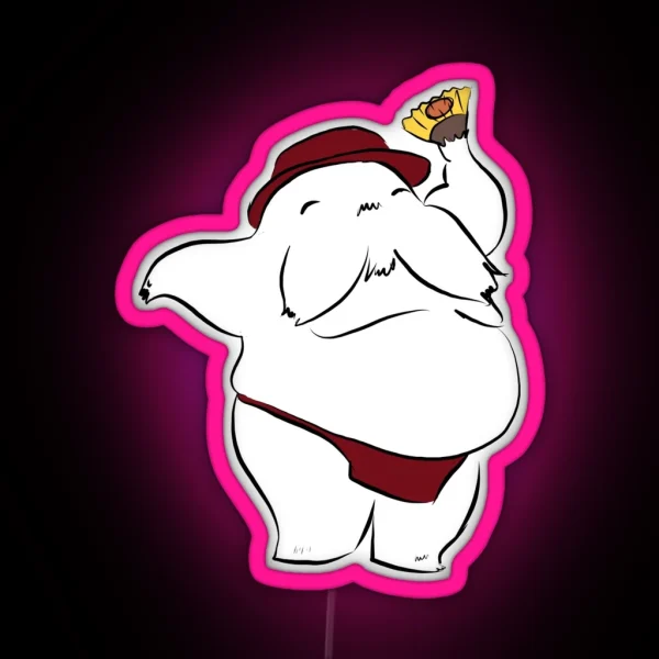 Radish Spirit Celebration RGB Neon Sign