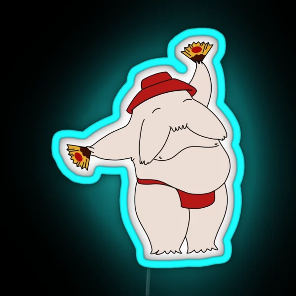 Radish Spirit RGB Neon Sign