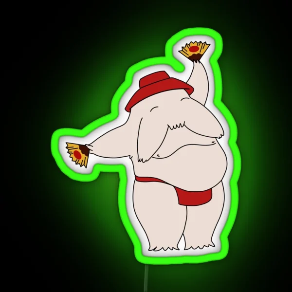 Radish Spirit RGB Neon Sign