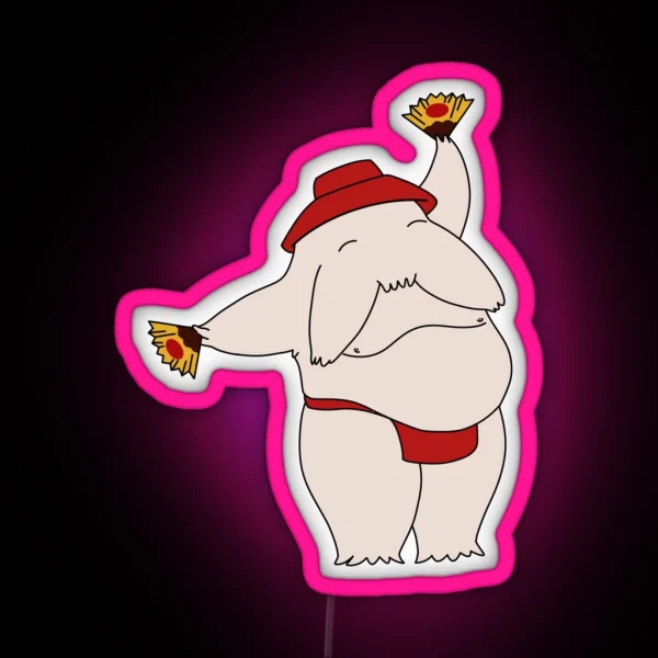 Radish Spirit RGB Neon Sign