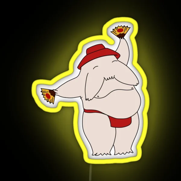 Radish Spirit RGB Neon Sign