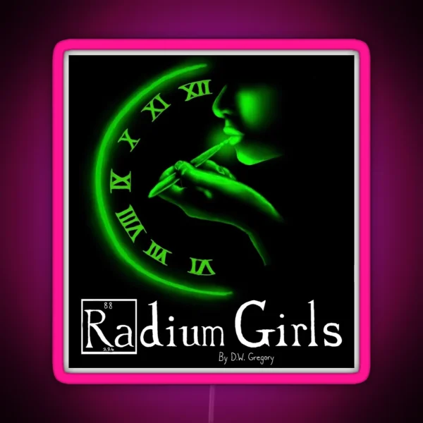 Radium Girls RGB Neon Sign