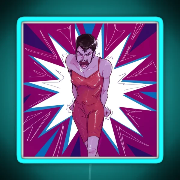 Rage Lupin The Third RGB Neon Sign