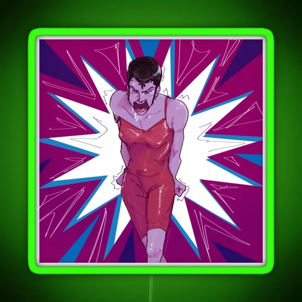 Rage Lupin The Third RGB Neon Sign