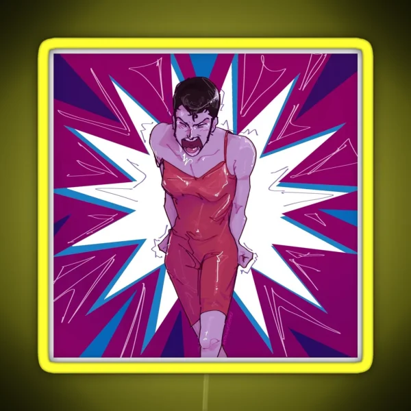 Rage Lupin The Third RGB Neon Sign