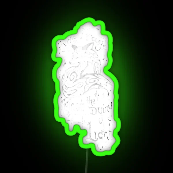 Ragerage Zip Hoodie RGB Neon Sign