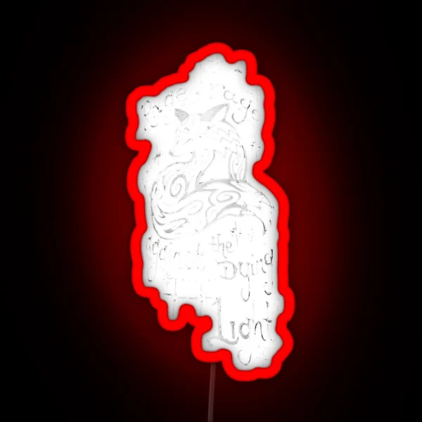 Ragerage Zip Hoodie RGB Neon Sign