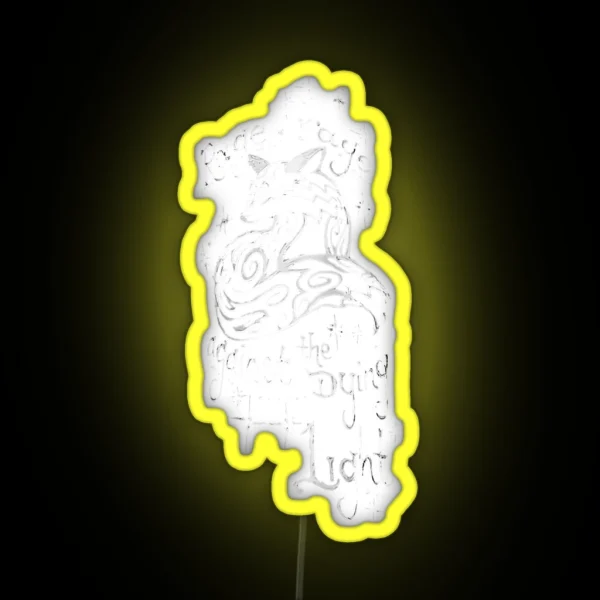 Ragerage Zip Hoodie RGB Neon Sign