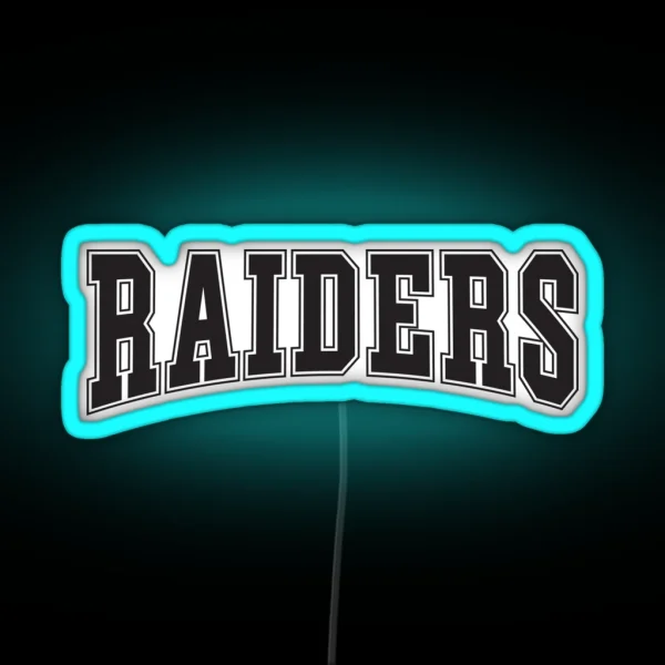 Raiders RGB Neon Sign
