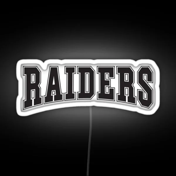 Raiders RGB Neon Sign