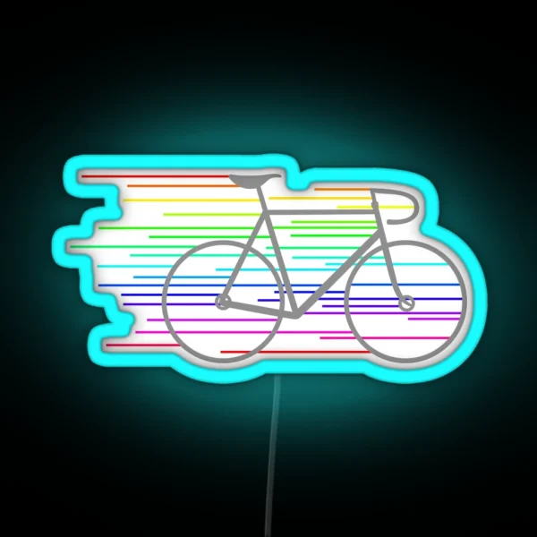 Rainbow Fixed RGB Neon Sign