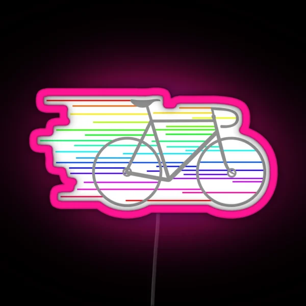 Rainbow Fixed RGB Neon Sign