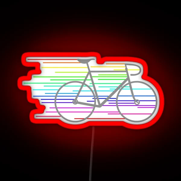 Rainbow Fixed RGB Neon Sign
