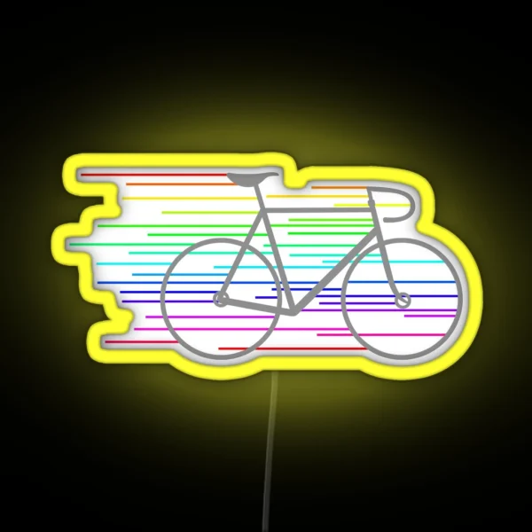 Rainbow Fixed RGB Neon Sign