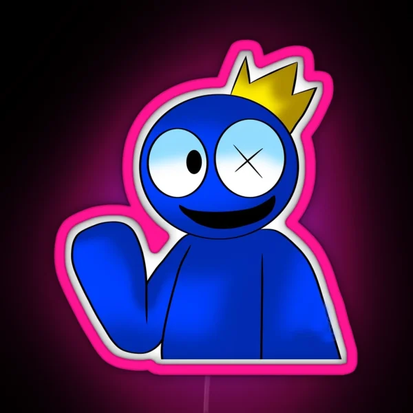 Rainbow Friends Horror RGB Neon Sign