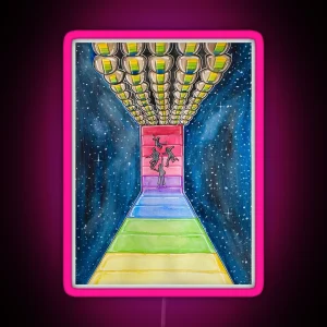 Rainbow Walkway RGB Neon Sign