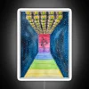 rainbow walkway rgb neon sign vibrant illuminated