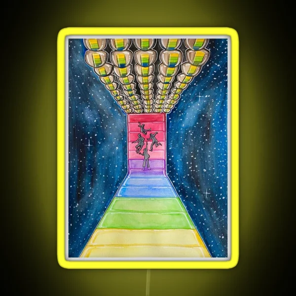 Rainbow Walkway RGB Neon Sign